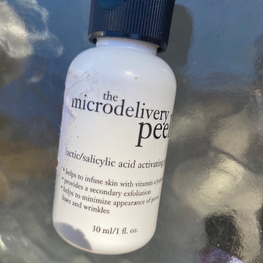 Microdelivery peel